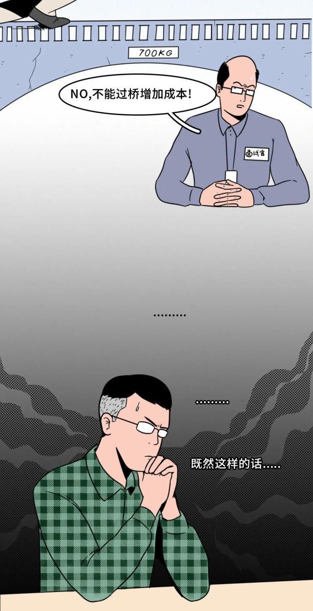 奇葩|华为奇葩面试题：一头牛重800公斤一座桥承重700公斤，请问牛怎么过桥？