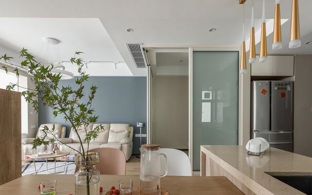 装修|96㎡三房,两个人住!装修不是很豪华,把简约温馨带回家