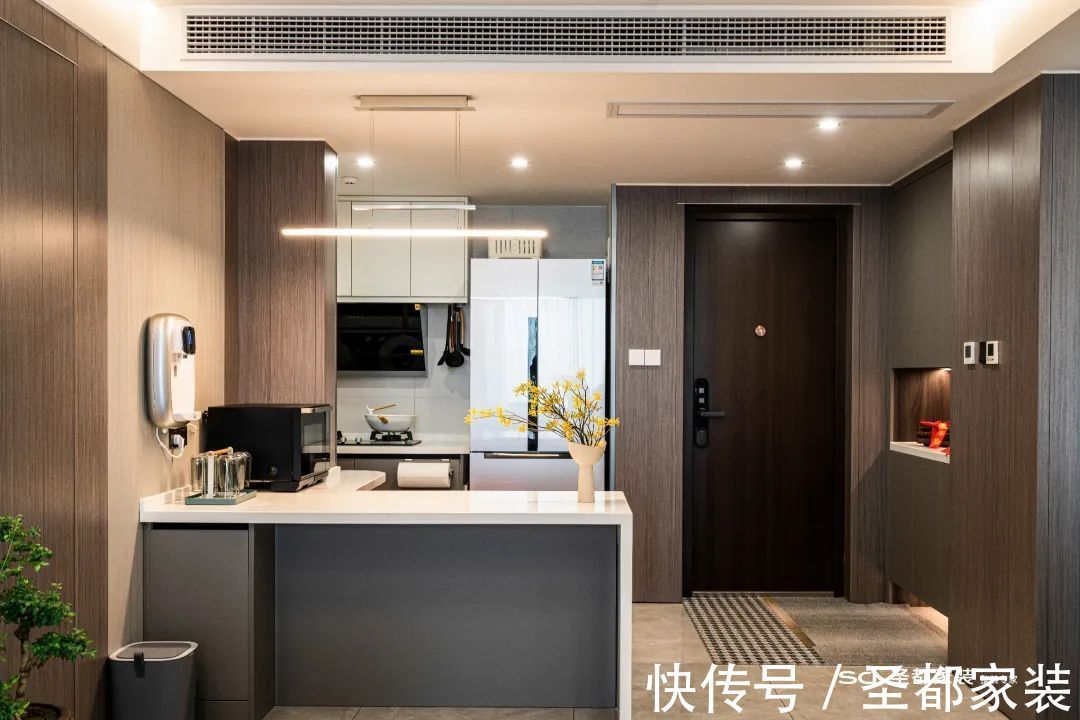 吧台|这7种好看的家装空间隔断设计,需要装修的你确定不要收藏吗?