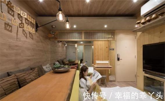 寸土寸金|24㎡觉得小?在香港是两居室还能住3口人,厕所带浴缸,厉害不!