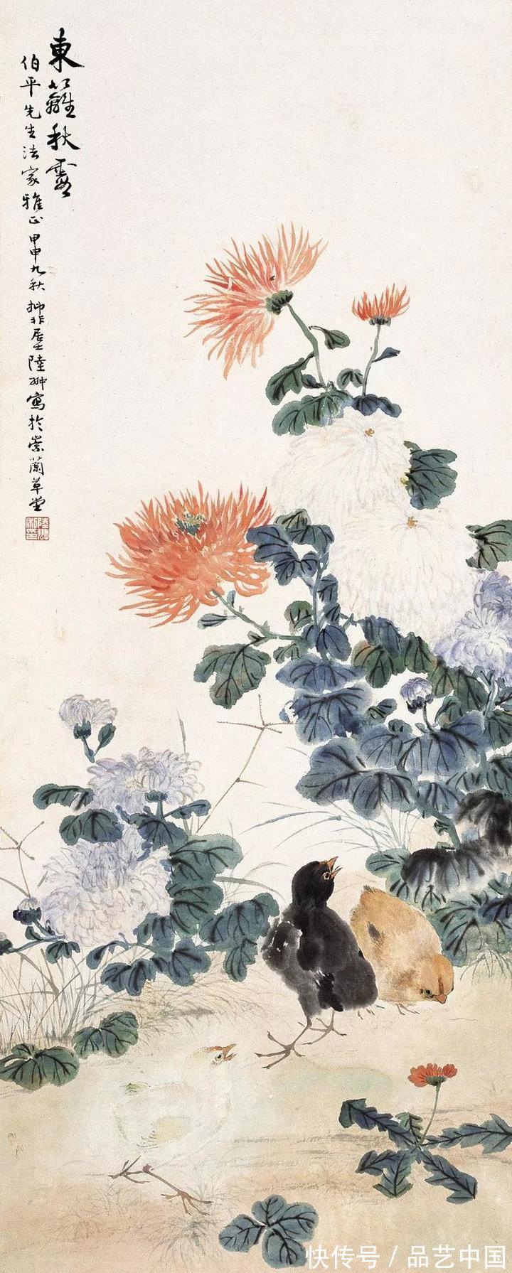 中国画&陆抑非：出色的大写意花鸟画家多半是书法家，大写意画是写出来的，不是画出来的