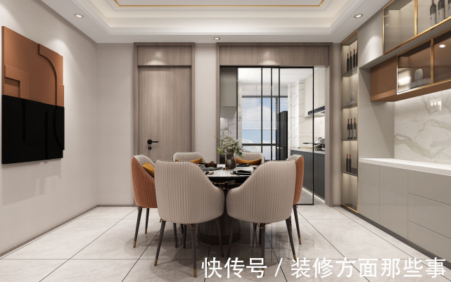 电视背景墙|170㎡现代轻奢,质感升级,简而不减!