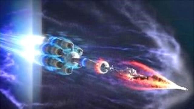 能量 忽视一切阻力,一艘飞船能否通过原子核衰变增加至光速的99%?