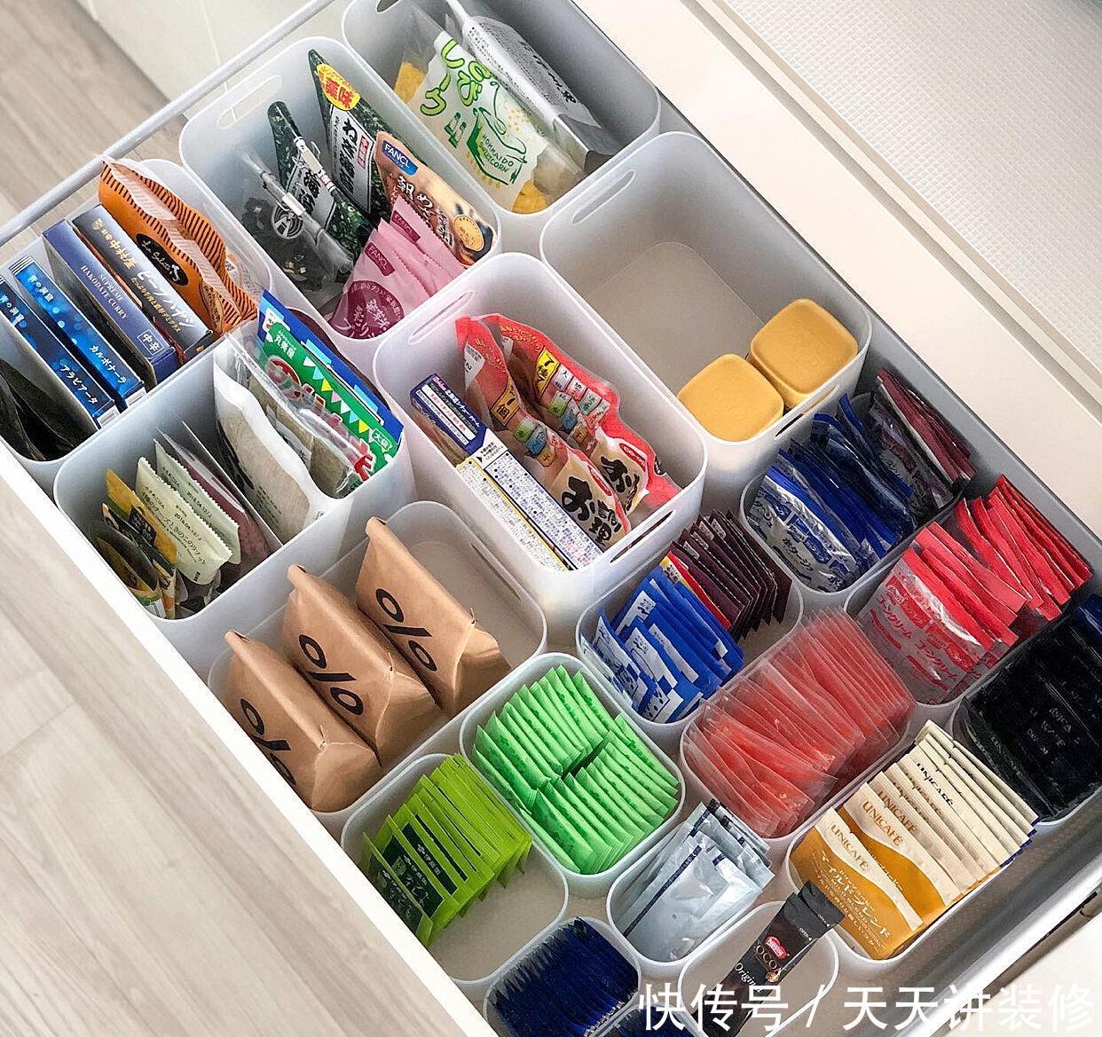 看完这个日本主妇的厨房收纳技巧,超级佩服,这也太整齐干净了