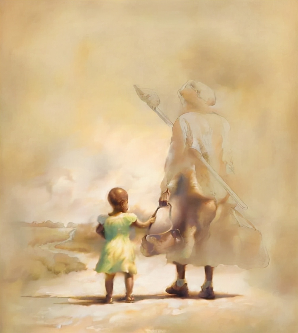 非洲#异域奇境、恍如隔世,艺术家迪兰·斯科特·皮尔斯的水彩画