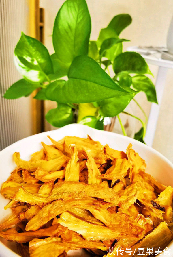 玉米淀粉|不可错过的下酒菜烤杏鲍菇干，过瘾