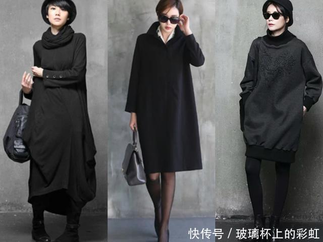说真的,秋天穿黑色极简风的你,美得太高级