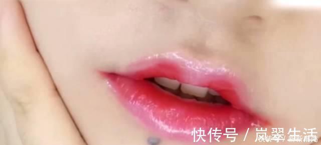 遮瑕 口红太贵?姑娘只用了1支口红 画出了8种唇色!