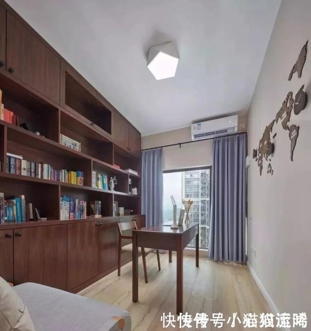 电视墙|92平挤出三室两厅，一进屋就被迷住了！餐厅设卡座更实用！晒晒！