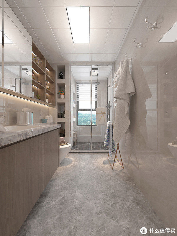 主卫|坚持装修中式风,效果出来后,真的很喜欢,一步一景,入户很惊艳