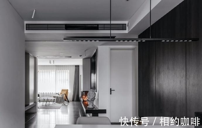 柜子|120平现代简约黑白灰搭配,经典重现的三居室