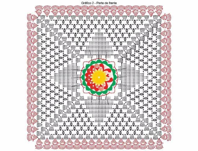 零线太多别浪费,试试钩一钩拼花抱枕,在家非常好用!附图解