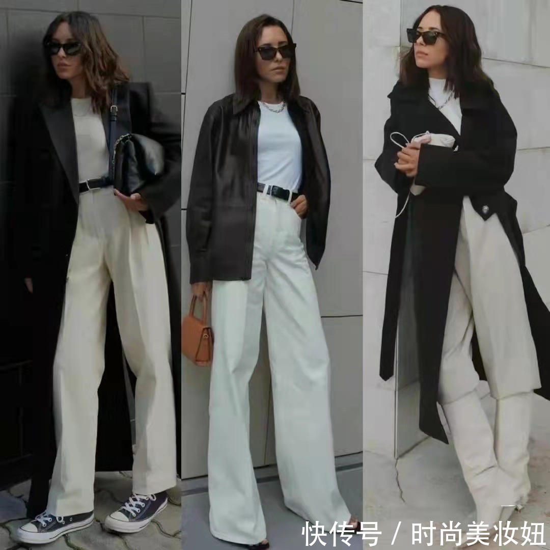 小姐姐|小个子女生拼的是“气场”,她靠穿搭赢得体面,照着穿又飒又美