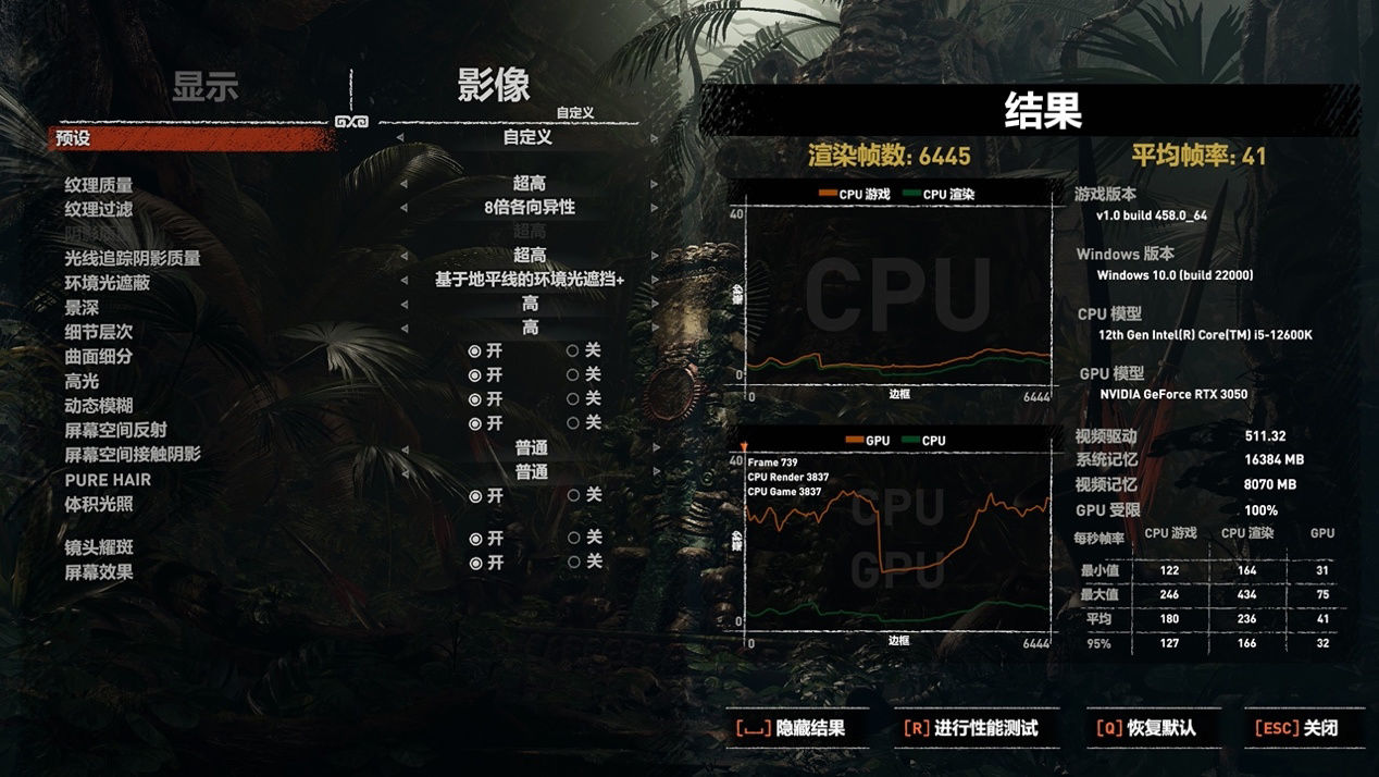 nvidiiGame GeForce RTX 3050 Ultra W OC评测：1080P小甜甜