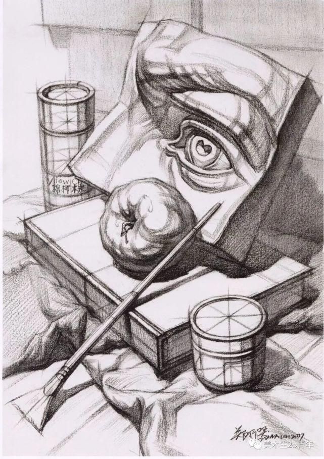 结构$画素描结构那么枯燥为什么还要画？这样想你就错了？