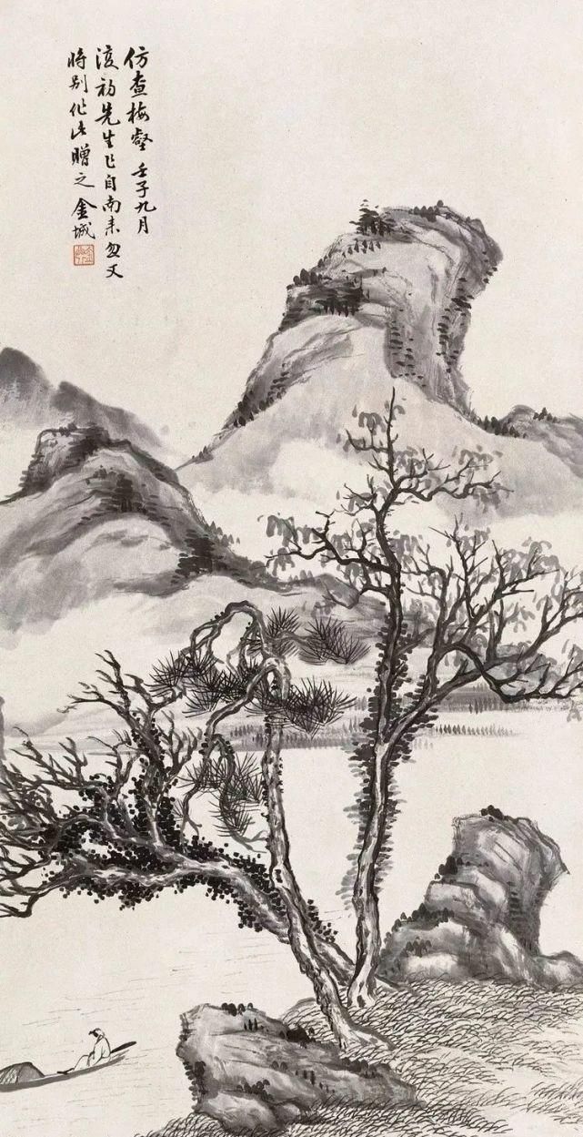  古意|古意山水画，养心静气