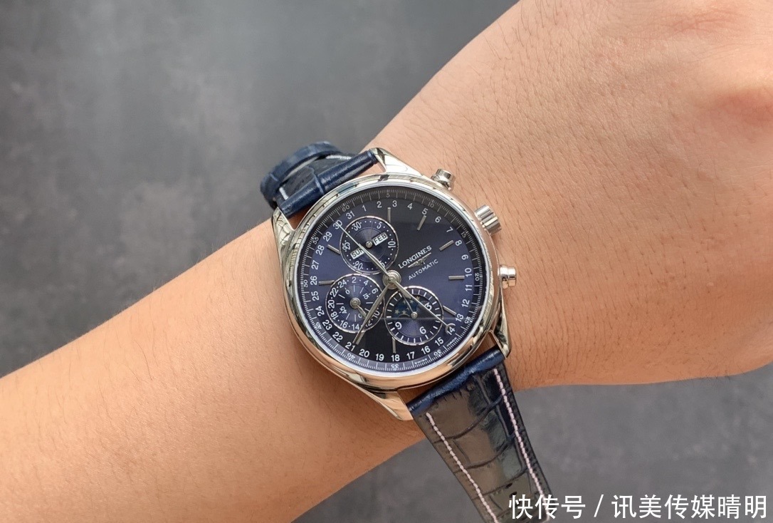 小益|小益腕表:KL厂浪琴名匠 八针月相计时腕表