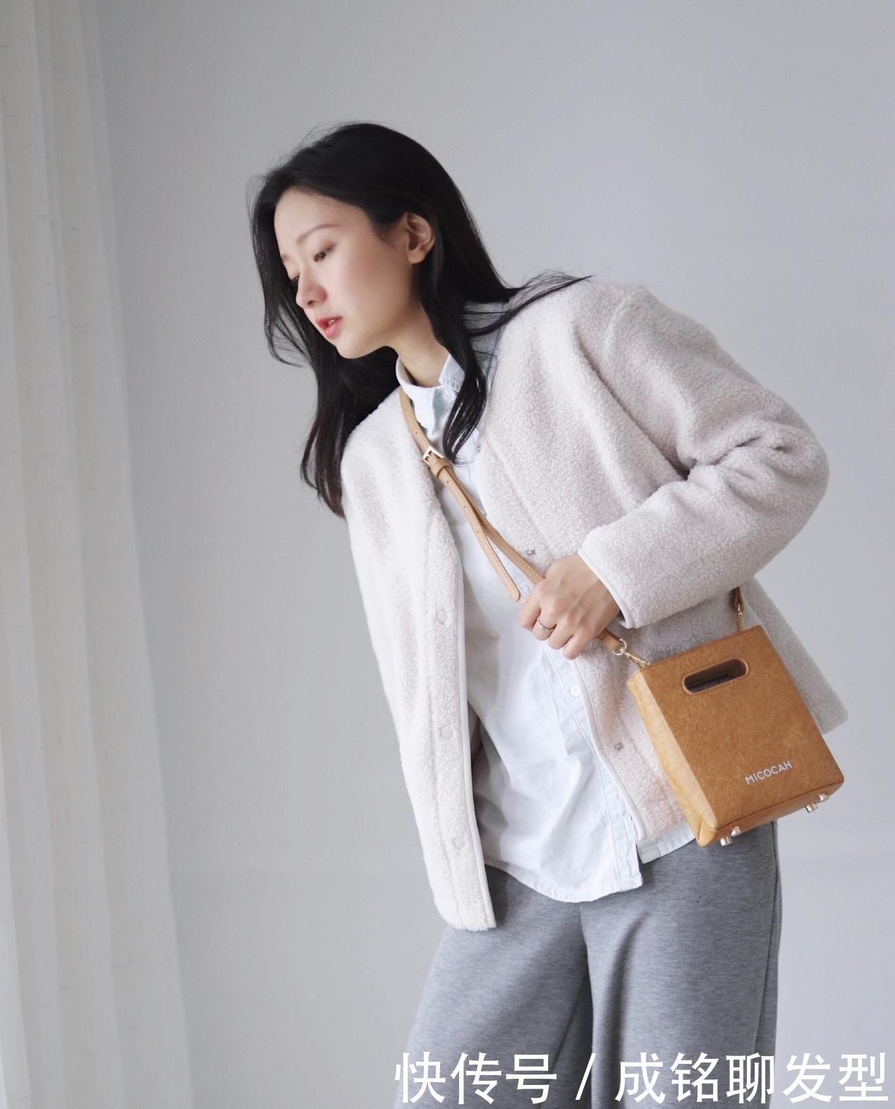 呢大衣|冬天别只穿毛呢大衣,摇粒绒外套来一件,保暖时尚令人上头