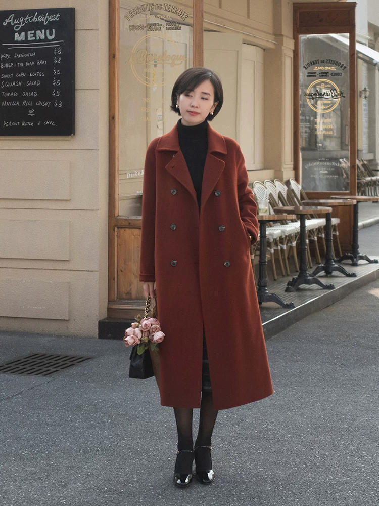 搭配 这才是优雅女人该有的“大衣”搭配,超显气质,简约不挑人