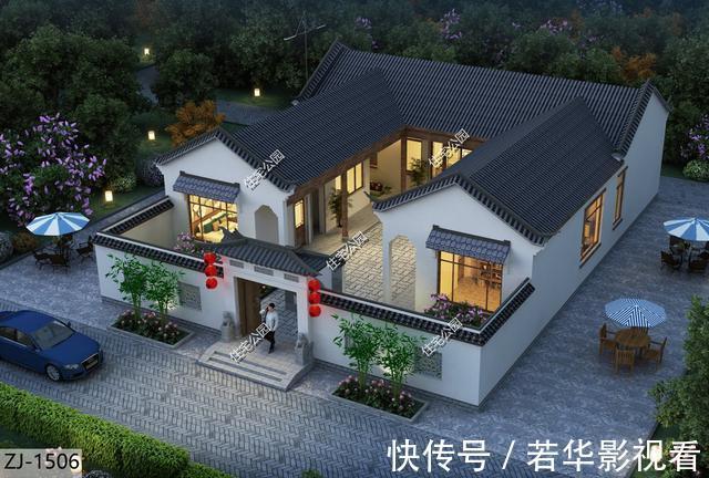 养老房|10套农村一层养老房,有院子有火炕,15万的造价盖哪套都不亏