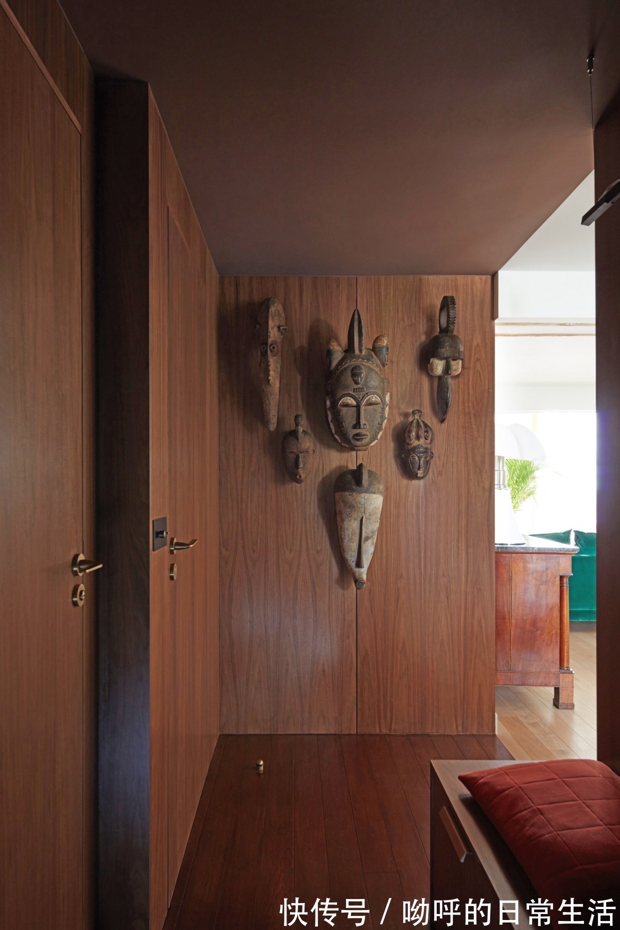 木镶板|Manuelle Gautrand丨 巴黎日晷公寓