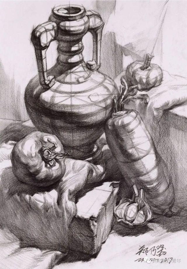 结构$画素描结构那么枯燥为什么还要画?这样想你就错了?