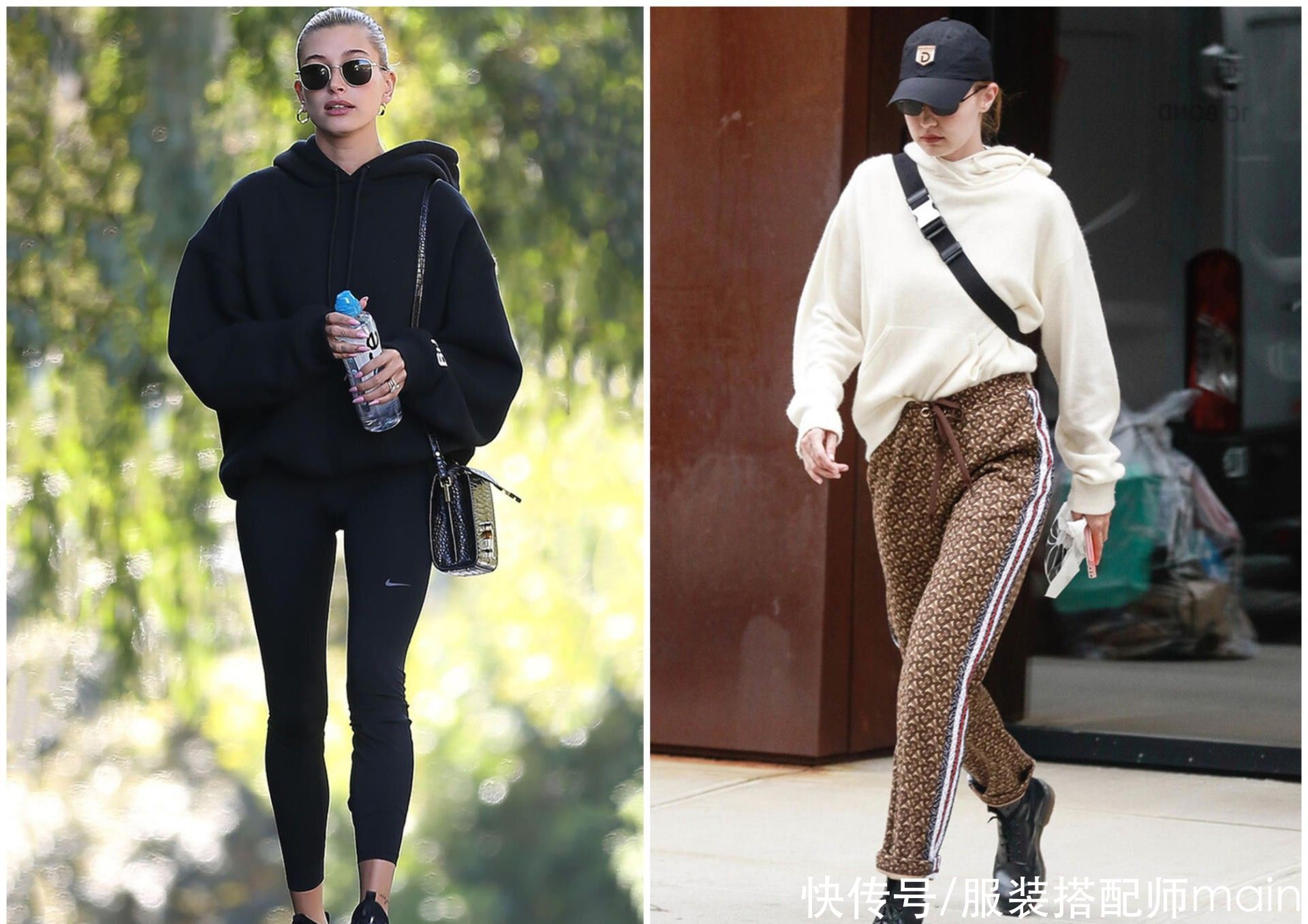 冬季内搭不用太多？教你一衣多穿，用一件连帽卫衣搭出5种风格