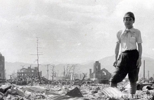 核爆|广岛核爆后老照片：7万人瞬间气化蒸发，到处是断壁残垣！