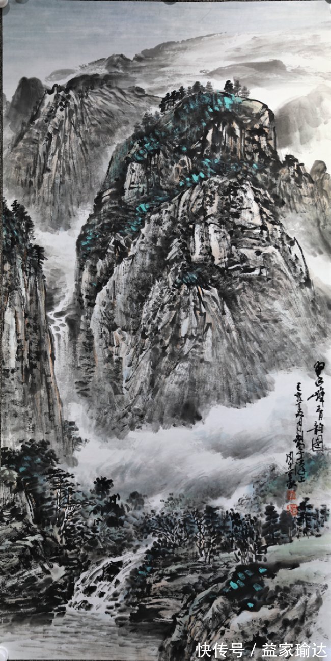 中国书画&周才义:中国画雄俊气势源于画中的“生活气息”