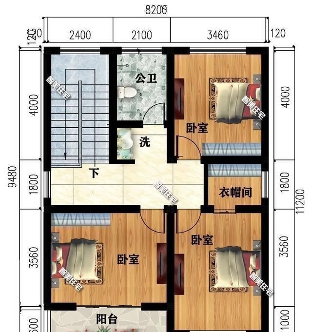 砖混|占地面积不到90平米的小别墅，款款颜值高，造价18万赚大发了