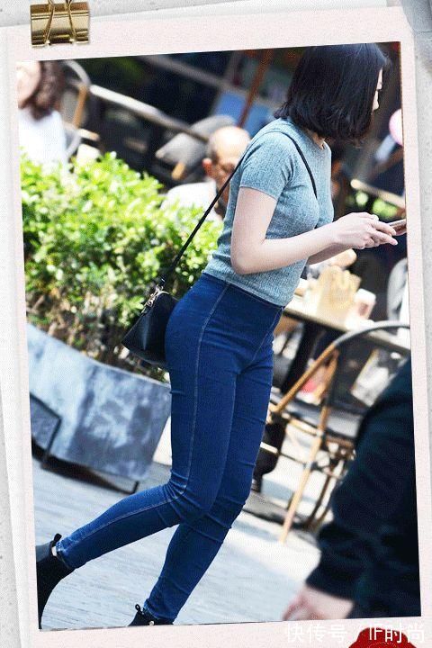 牛仔 美丽少妇穿上牛仔裤百搭又时尚,穿着舒适还显瘦,性感又迷人