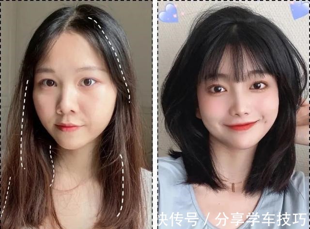 后脑勺 你发型不好看,因为这里没弄对!