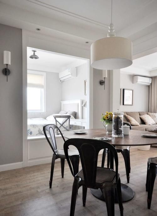 小户型|看了她家,才发现围合式布局,并不是大户型专属,小户型效果更好