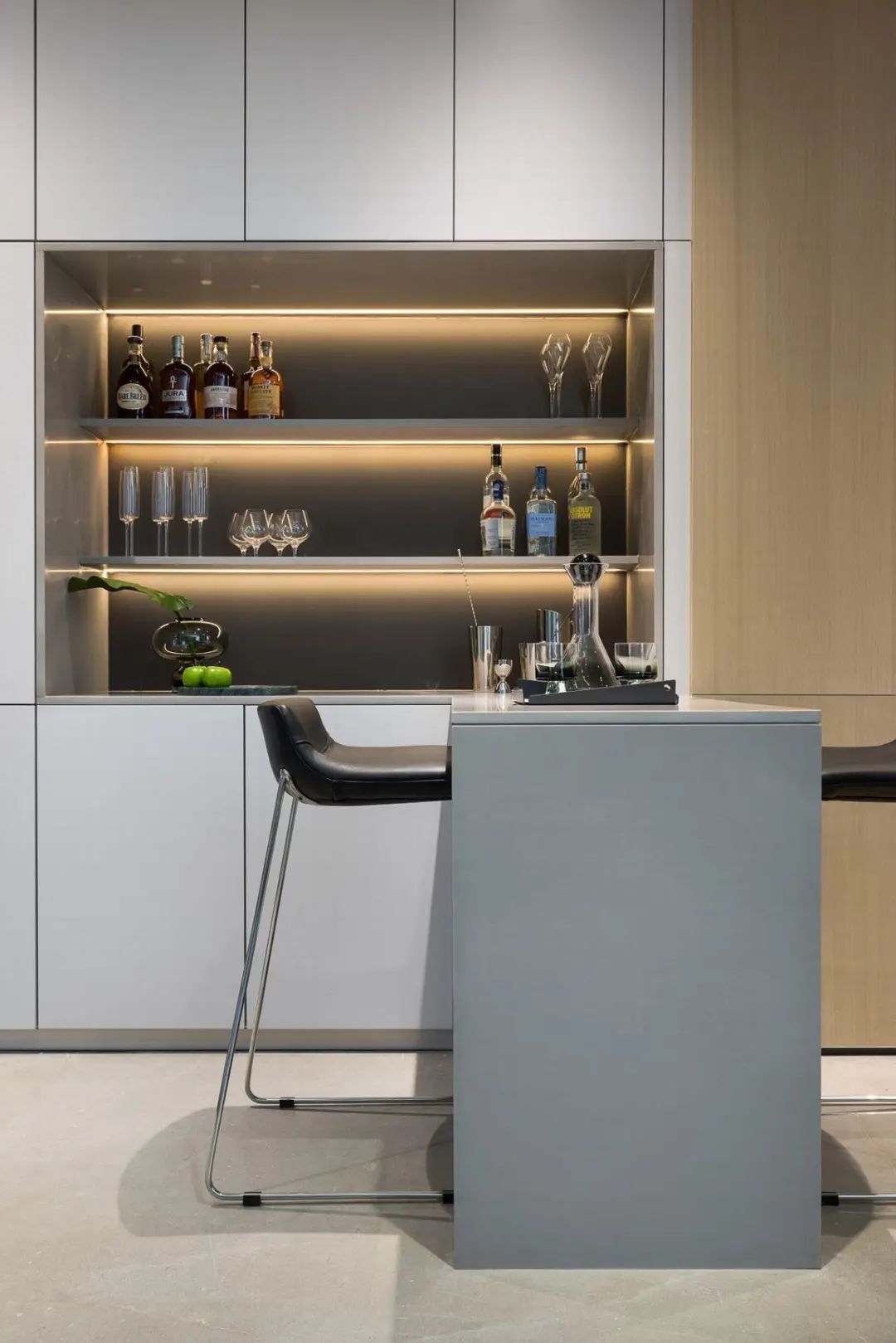 饰品|210㎡联排小别墅,现代大方的布置,配色令人舒适