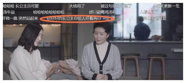 长公主向田雨岚表示感谢时，将弹幕关了吧，怕你做梦都会笑醒