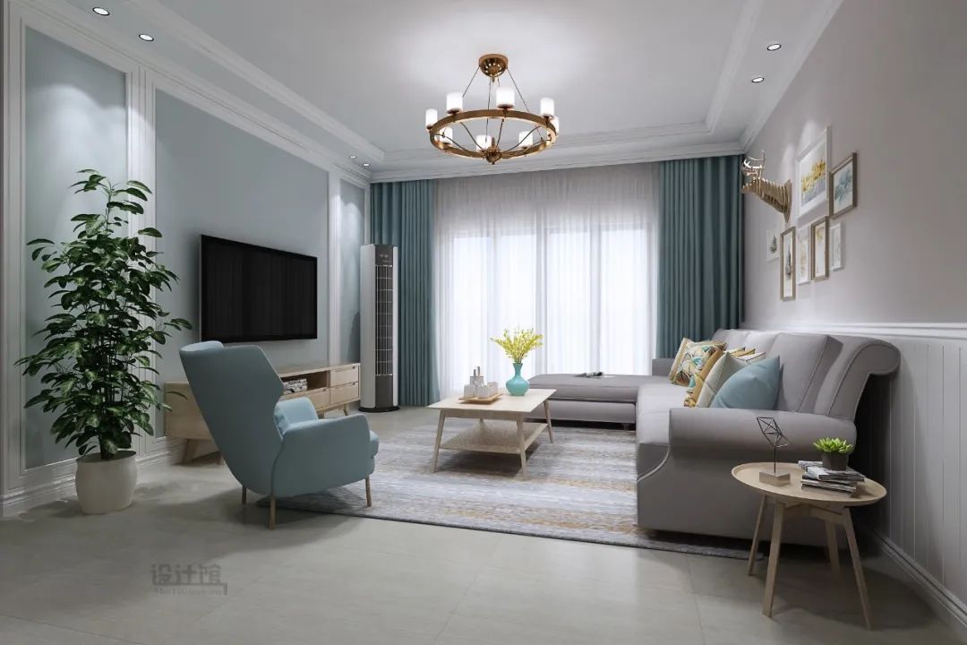 装修|电视墙设计,要不要对称处理?不对称的话,电视墙如何设计?