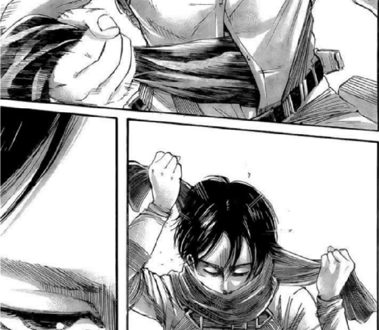 进击的巨人138话:三笠大义灭亲斩艾伦,始祖尤弥尔变吃瓜群众