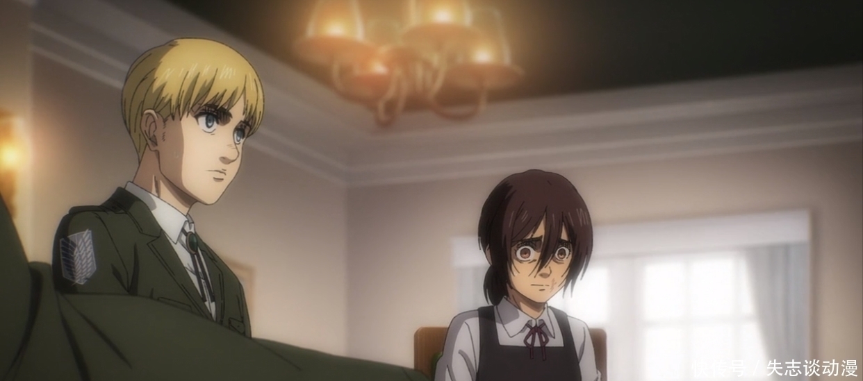 阿克曼|进击的巨人:艾伦为什么要找阿尔敏谈话?气人一通,还打了一顿