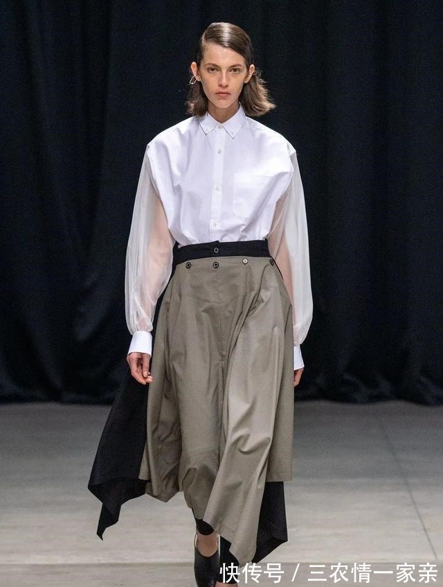 时髦 衬衫+半裙,轻轻松松的时髦!衬衫+半裙,轻轻松松的时髦!