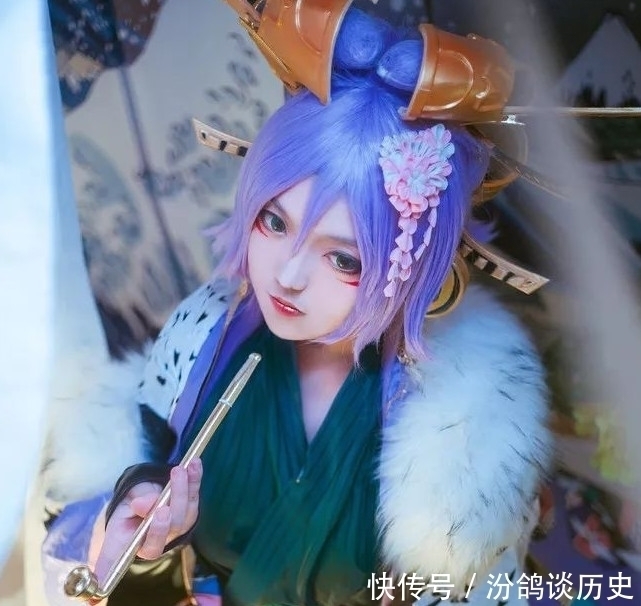 花魁|妖气御姐cos花魁和风,“卫生纸”炸裂还原,只想问P图人是谁