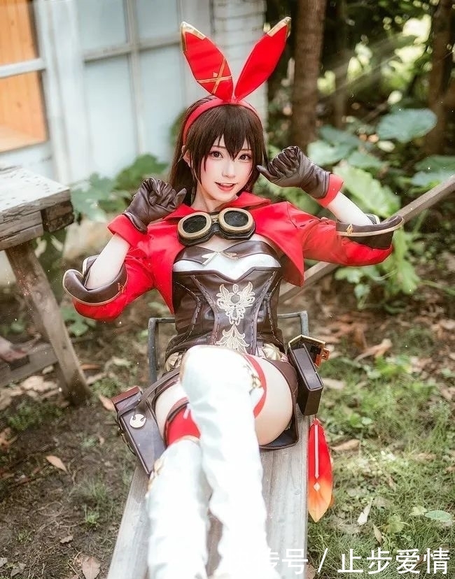 原神|原神安柏cosplay，骑士怎么可以这么可爱！