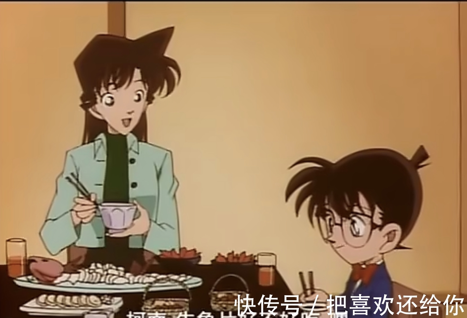包间|名侦探柯南解析——流水亭杀人事件,日本顶级料理河豚鱼子酱!