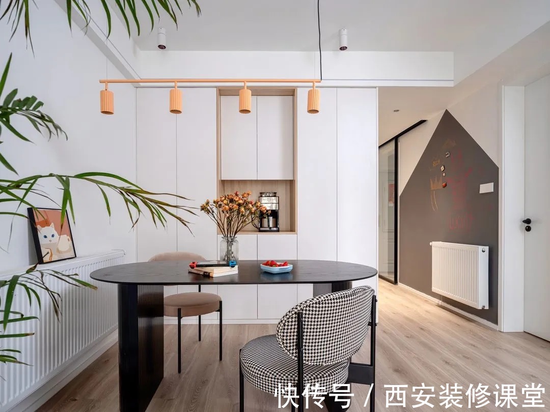 夫妻两室|85㎡小夫妻两室,大白墙也能温馨简约