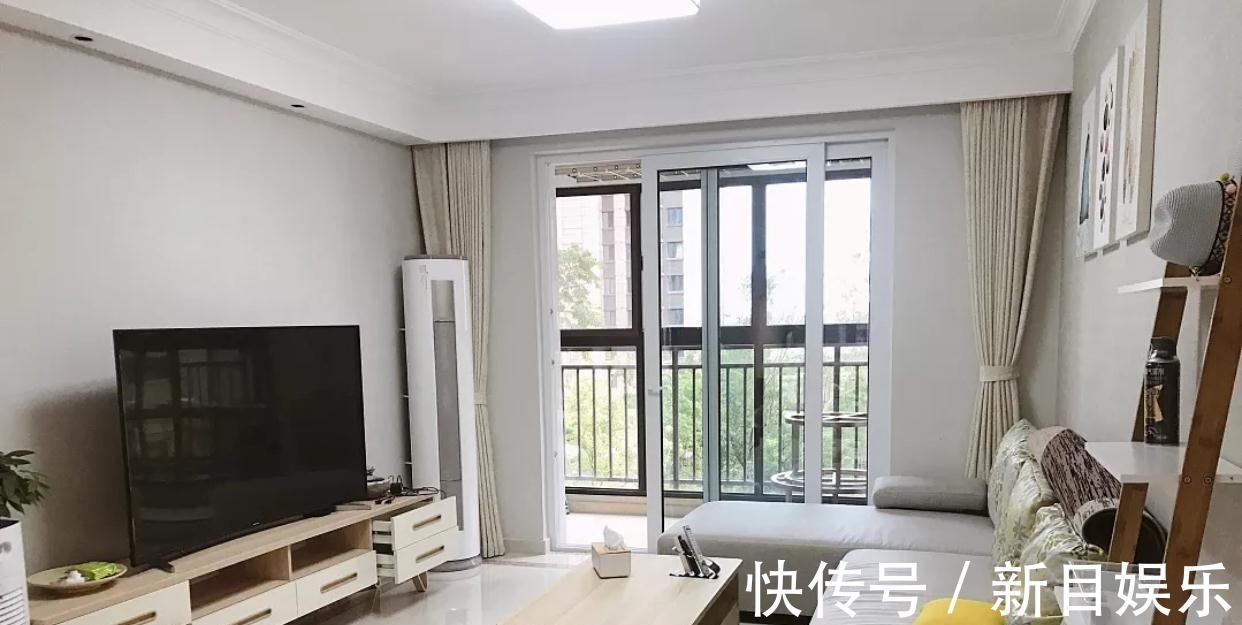 电视机|终于入住新房,漂亮极了,入户鞋柜特别喜欢,忍不住晒晒全屋!