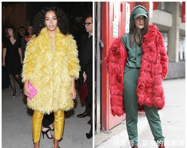 冬天怎么穿毛毛外套才不臃肿?记住这3点,保暖又显瘦