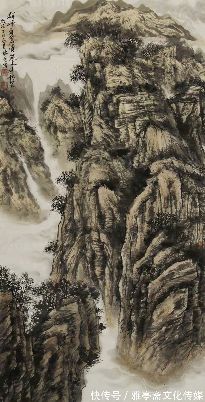 中国美术$《金虎纳福·新年迎春》实力派艺术名家陈尧