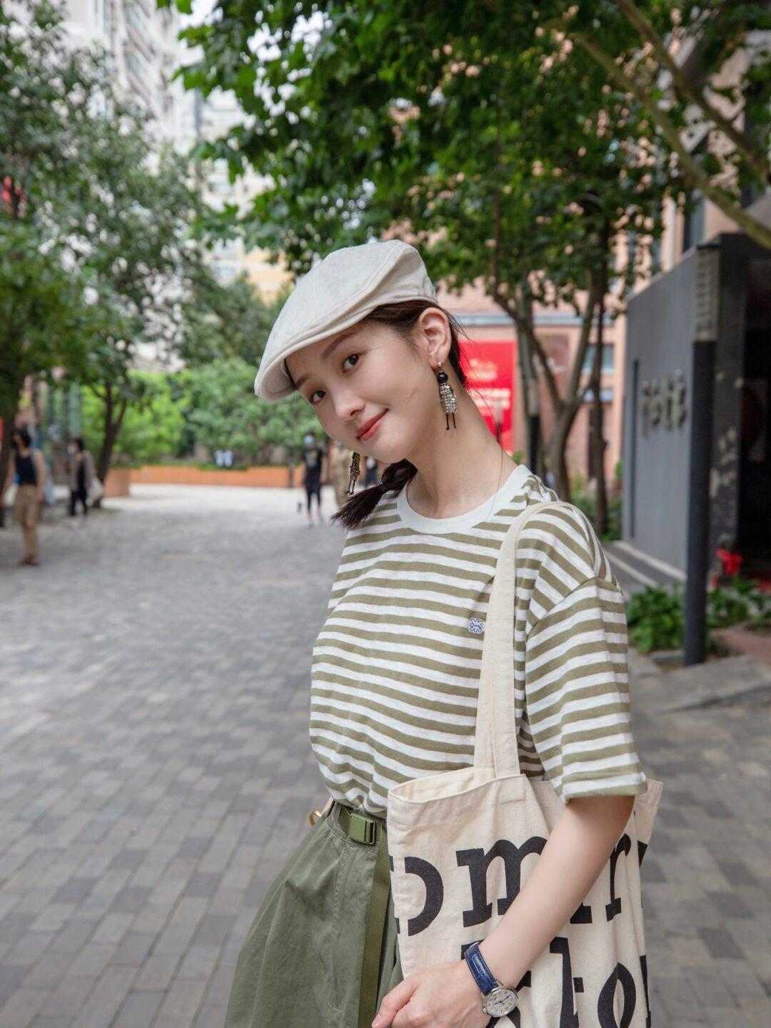 小个子|小个子女生夏季穿搭,衬衫搭配半身裙显高显瘦,简约又洋气