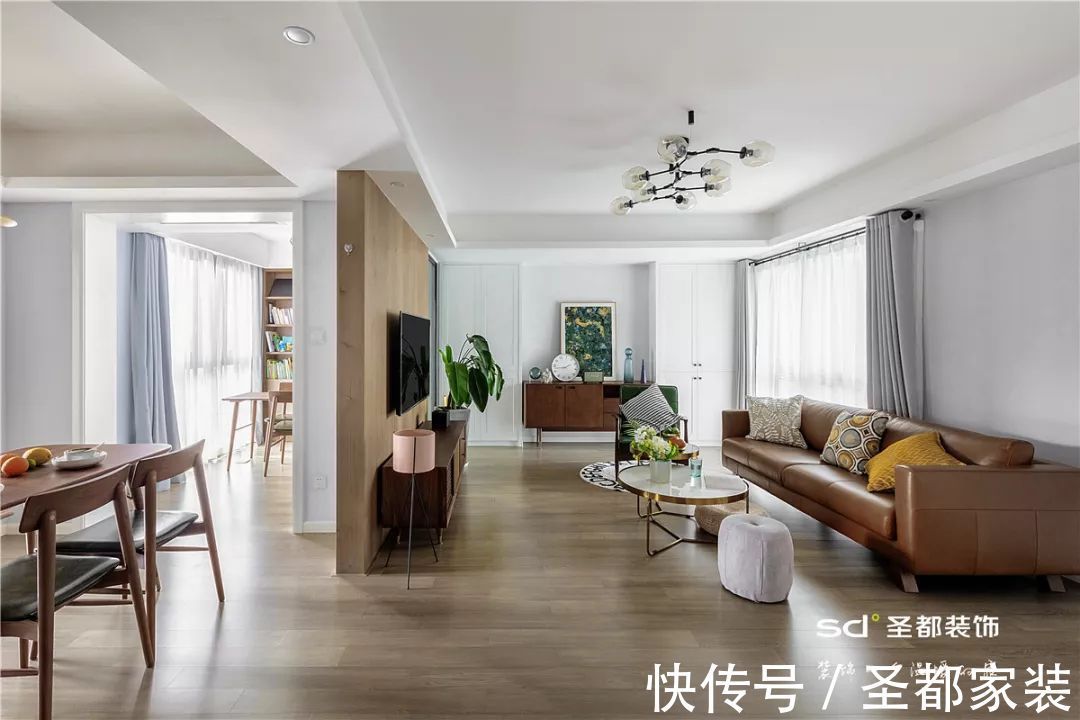 完工|巧妙设计让这套145平的房子，一完工就成了整个小区的焦点