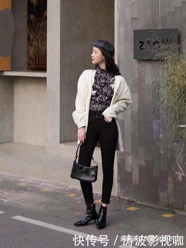 时尚博主的4套秋季穿搭,优雅简约又高级,谁穿谁是时髦精