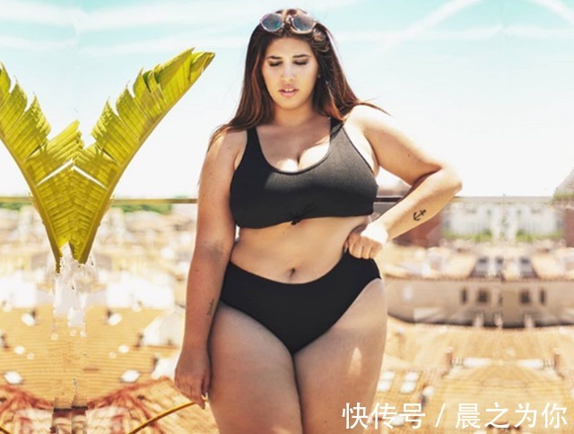 模特|200斤姑娘,午饭照片曝光,饭量大的惊人,职业竟然是一名模特